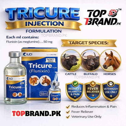 Tricure Injection (Flunixin) 50ml