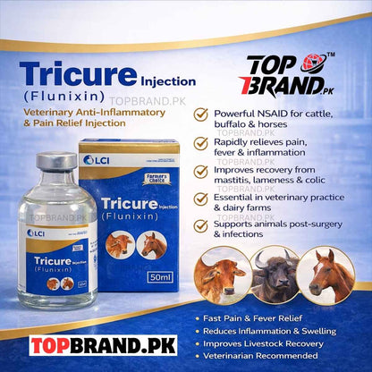 Tricure Injection (Flunixin) 50ml