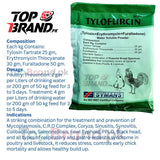 Symans Tylofurcin –  (Tylosin Tartrate + Erythromycin Thiocyanate + Furaltadone) for poultry and live stock