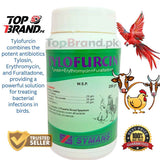 Symans Tylofurcin –  (Tylosin Tartrate + Erythromycin Thiocyanate + Furaltadone) for poultry and live stock