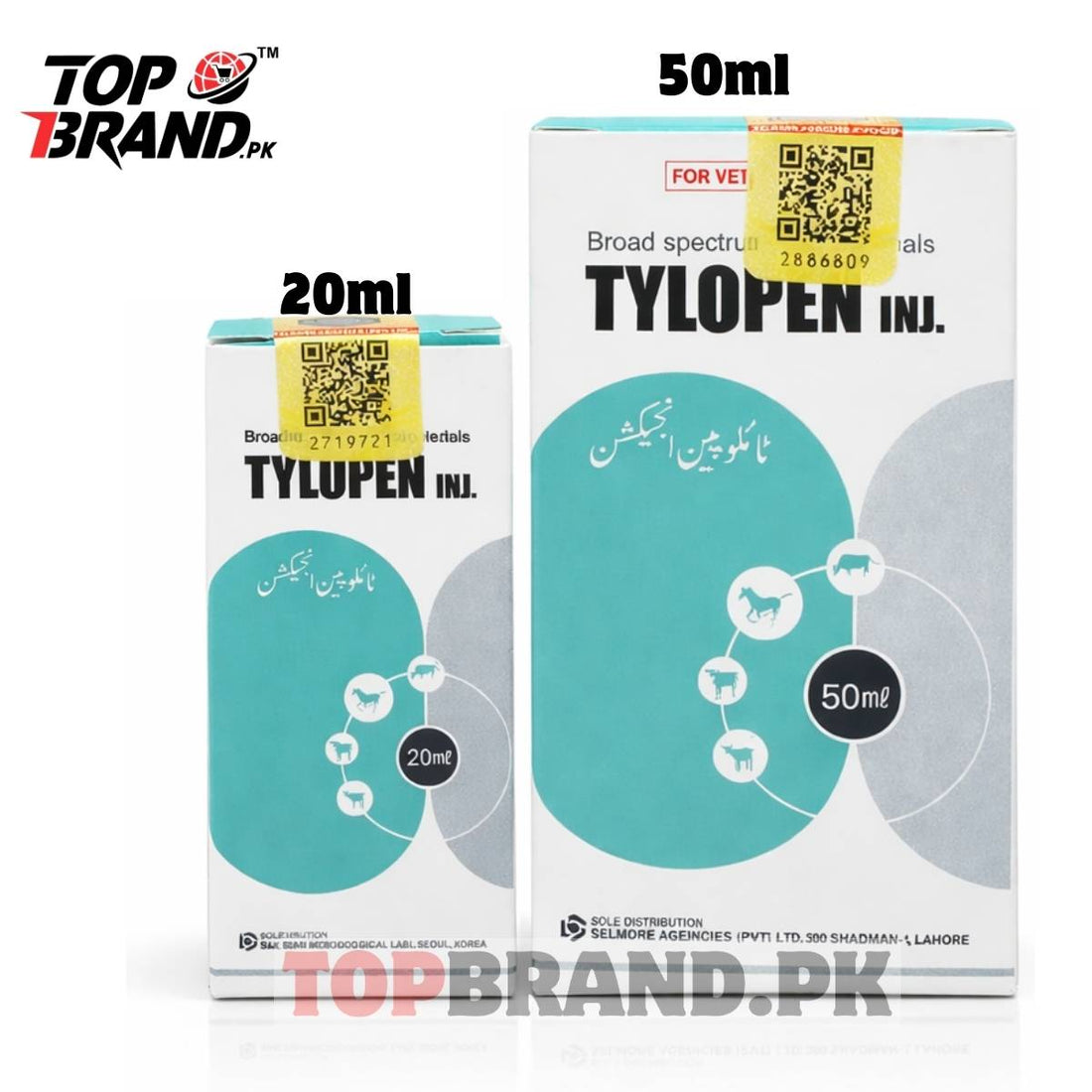 TYLOPEN INJ. Thiamphenicol Tylosin Veterinary Injection– Top Brand