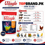 Vitaglo Powder 500g Multivitamins & Amino Acids