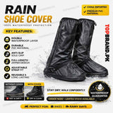 rain shoe cover

waterproof shoe cover

pvc shoe cover

bike rain shoe cover

reusable shoe protector

anti slip shoe cover

black rain cover shoes

water proof rain boot cover
Black waterproof rain shoe cover made of PVC with adjustable strap and full-length zipper
Anti-slip reusable rain shoe cover for men and women in black color PVC material
Waterproof shoe protector cover for rainy days with durable PVC and secure fit design
Black rain boot cover for shoes with zipper closure and non-slip sole for outd