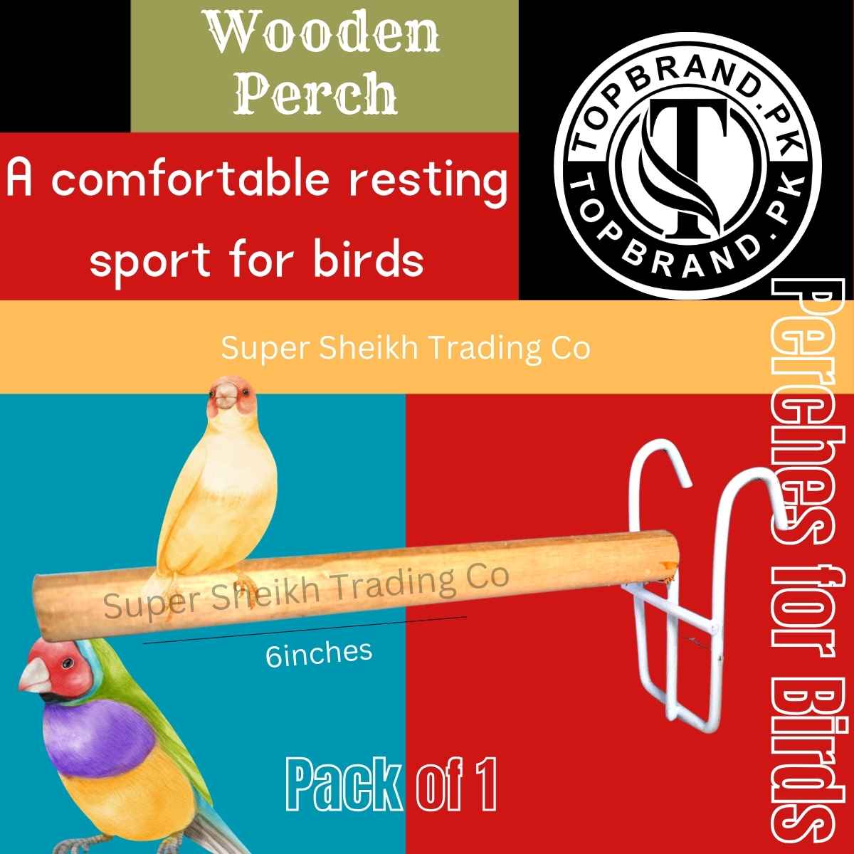 Wooden Perch for Birds
Natural Bird Perch
Birdcage Perch Accessory
Durable Perch for Birds
Wooden Parrot Perch
Fancy Bird Cage Perch
Bird Foot Health Perch
Easy-to-Install Bird Perch
Rustic Wooden Perch
High-Quality Bird Perch