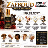 ZAFROUD Oud and Zafraan Perfume Oil Crystal Safroon Irani Zafraan Crystal Zafraan Crystan Zafran Arabian Perfumes Arabian Attars Oud Zafraan Arabian Perfume Oil for Men Warm Spicy Oud Perfume Oil 
Amber Musk Long Lasting Arabian Perfume Oil for Men Mature Arabic Fragrance High Projection Oud Zafraan Attar Royal Oud by Elecnts 
J. Fragrances (Junaid Jamshed) Perfumes Attar Ittars Scents N Stories Fragrances Perfumes Attars Bonanza Satrangi Perfumes Sapphire Fragrances Khaadi Fragrance